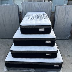 Full Size Mattress Pillow Top 12” Thick 🟣 All Sizes Available. 🟣 Delivery Available. 🟣