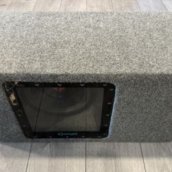 Subwoofer w 10” Rockford Fosgate Pre-owned