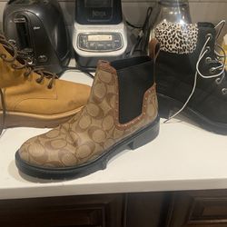 Winter Boots Timberland and Coach 