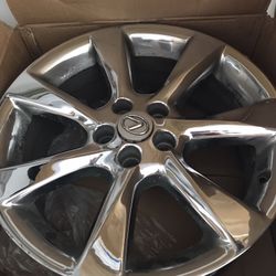 19” Rim OEM Chrome Lx RX350 RX450 Price For 1 Rim Only