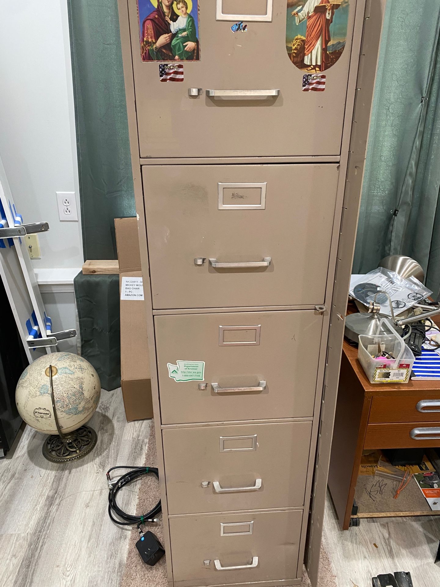 Metal File Cabinet,