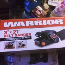 Warrior Belt Sander New In The Box Firm On Price