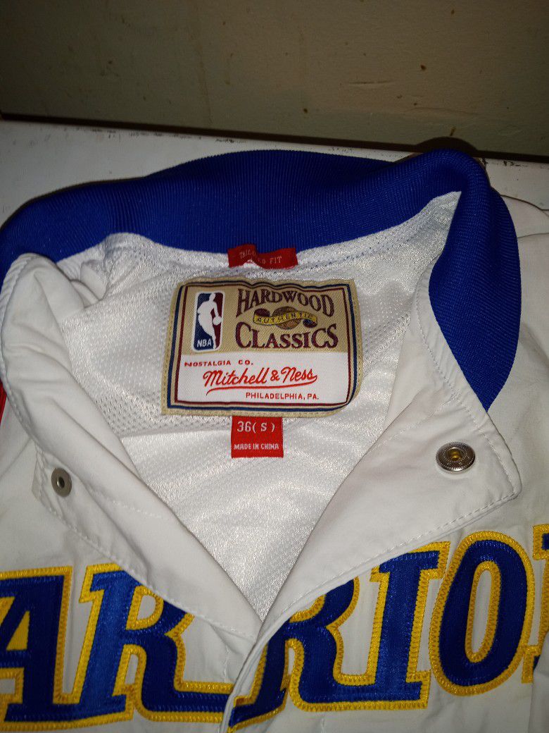 Golden State Warriors Adidas Nba Warm Up Jacket Jersey Jacket 2Xl Bask –  Rare_Wear_Attire
