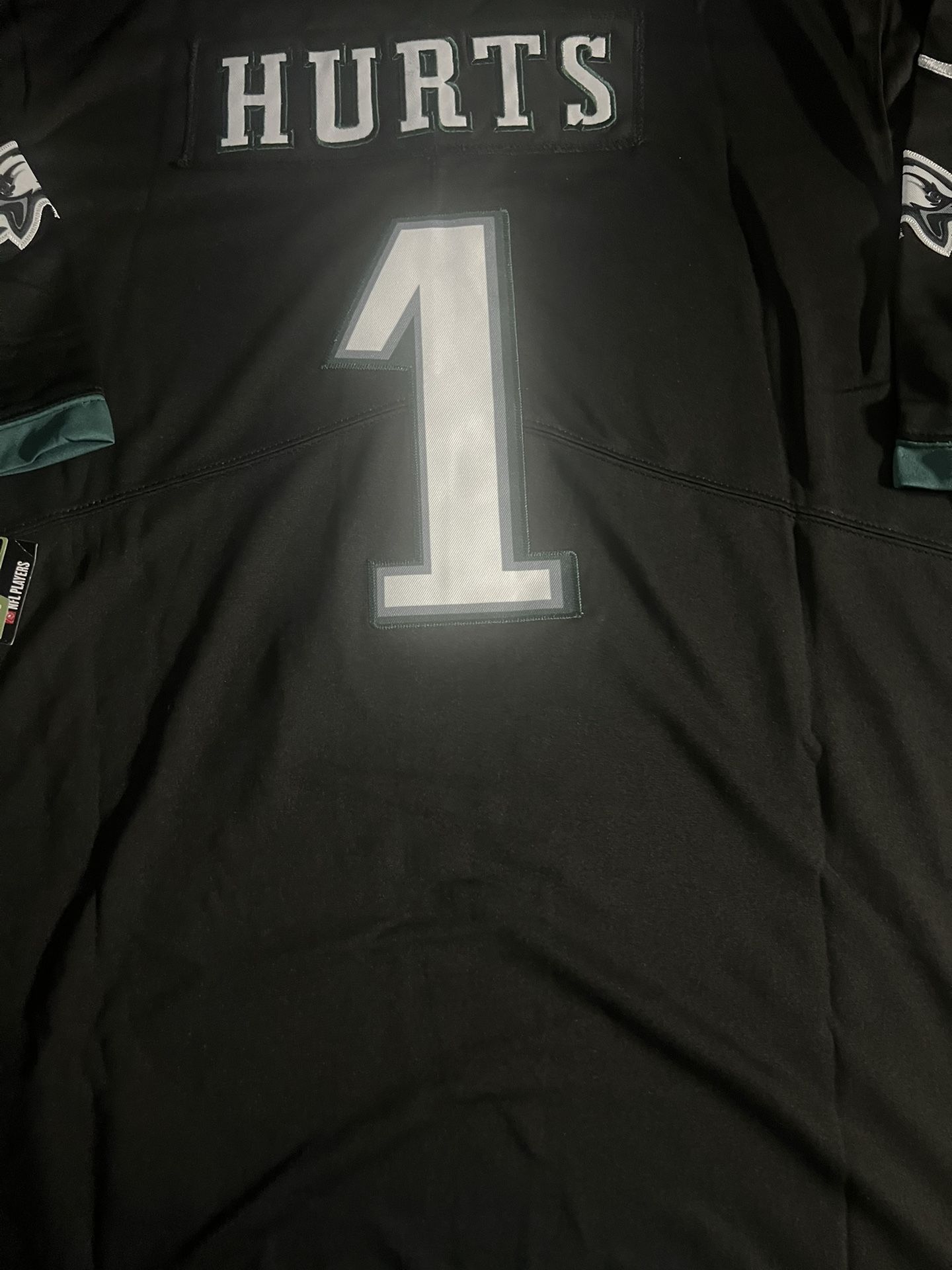 Eagles #1 Hurts Jerseys. New. 