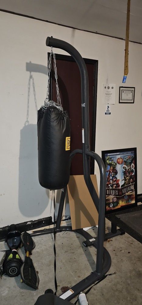 Boxing Stand and Punching Bag
