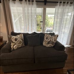 Dark Grey Couch 