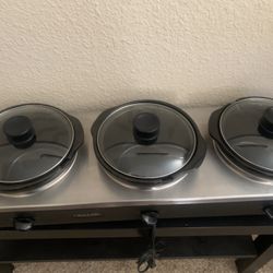 3pot Crockpot Appliance 