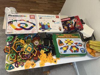 Magnetic Tile Toys 