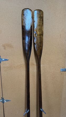 Vintage Boat Oars 6ft Fully Restored, Stained and Sealed!