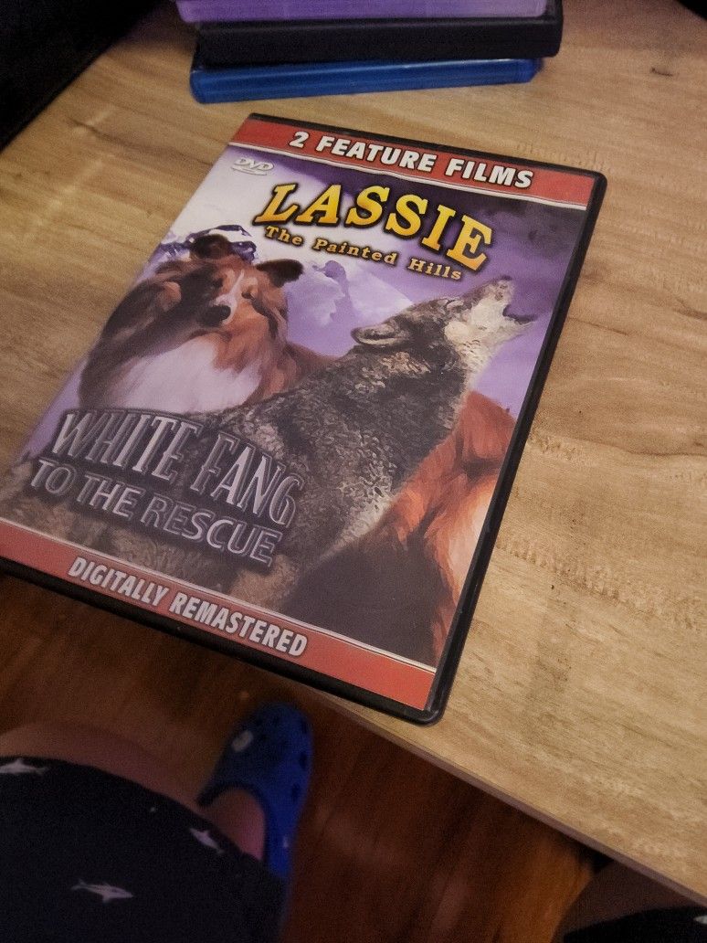 Lassie the Painted Hills And White Fang To The Rescue DVD In One