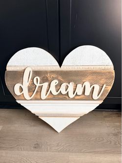 Dream wood frame