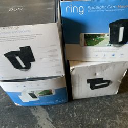 4 Ring  Spotlight Wired Cameras