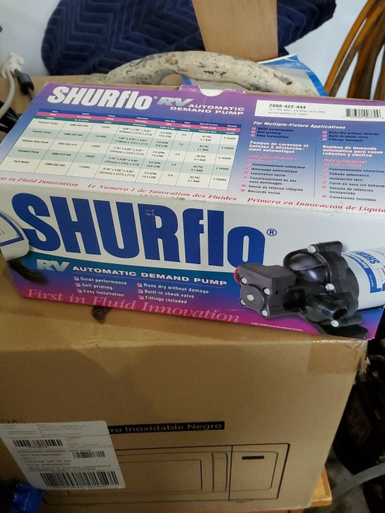 Sureflo RV Camper Automatic Water Pump