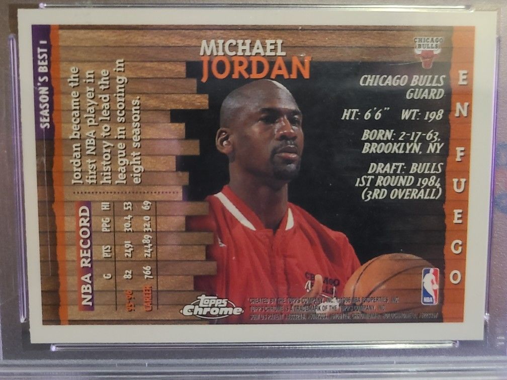 Michael Jordan Topps buy En Fuego