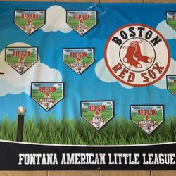 Customized Banner For Little League Baseball Team, Can Be Done For Any Sport