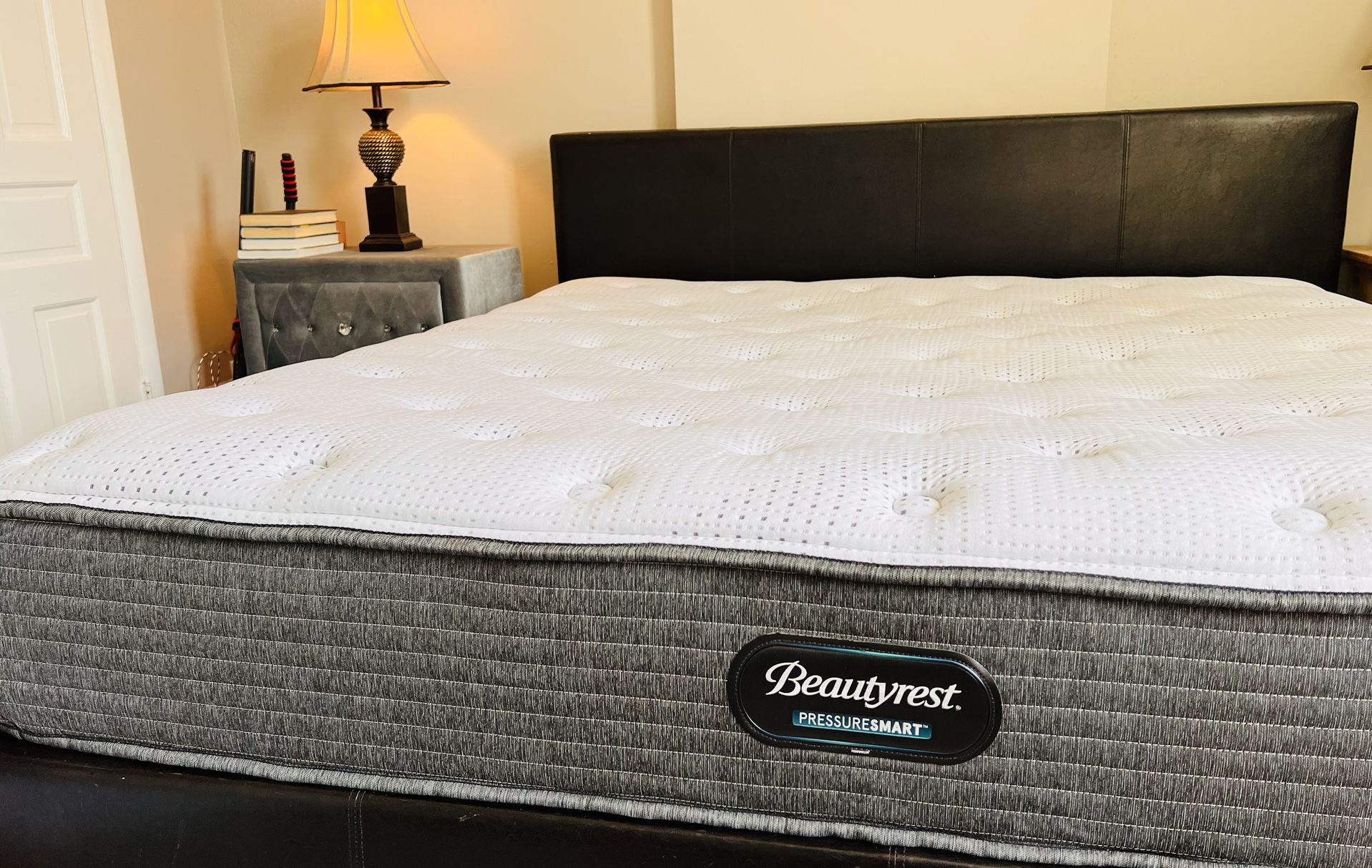 King Size Mattress and Frame (pictured) 