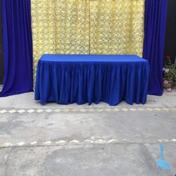 Tablelcoth And Backdrops 