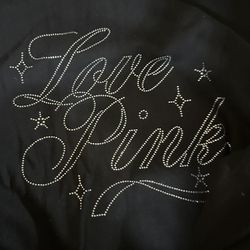 New Victoria’s Secret large black sweater with rhinestones