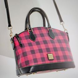 New Dooney and Bourke Satchel Shoulder Bag Purse