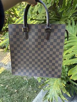 Louis Vuitton 2001 Damier Ebene Venice Sac Plat Tote