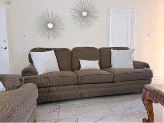 Sofa, loveseat and chair