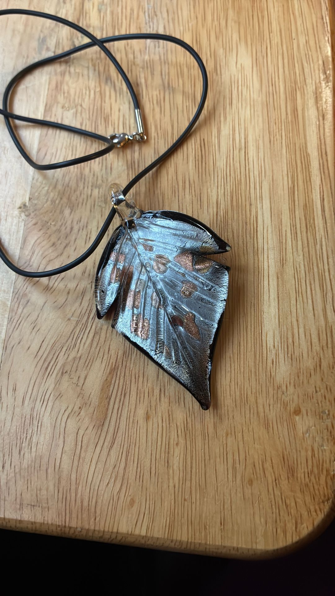 Ornate Glass Pendant 