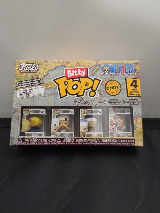 Funko Bitty Pop!: One Piece - Bitty Pop! One Piece 4-Pack Buggy CHASE NIB (UA)