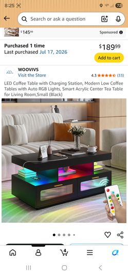 Coffee table