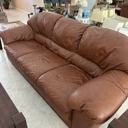 Leather Couch