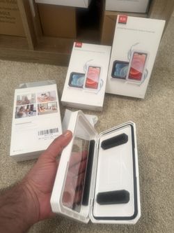 Shower Phone Holder Waterproof - 480° Rotatable Retractable Adjustable Phone Case for Shower - Bathroom Accessories Wall Mount Phone Holder for iPhone