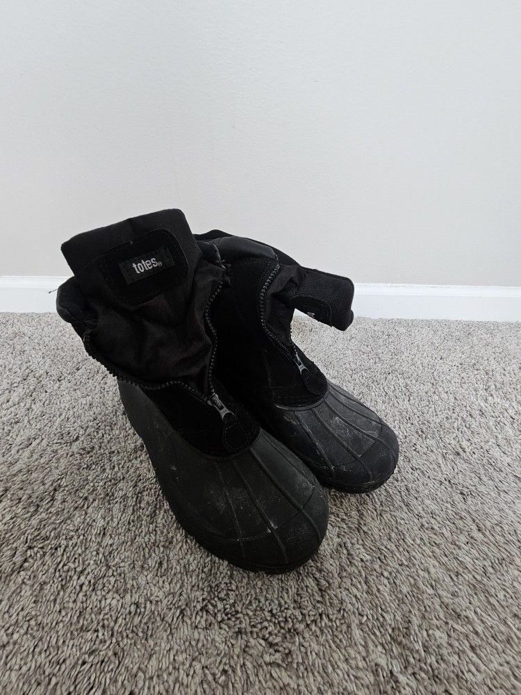 Mens Winter Snow Boots Size 10 Totes