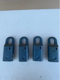 Lot of 4 GE Supra iBox Electronic Real Estate Lockboxes