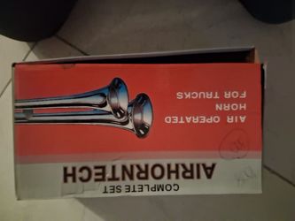 Airhorntech Air Operated Truck Horn Complete Set