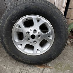 16” Alloy Wheel From 2000 Jeep Grand Cherokee