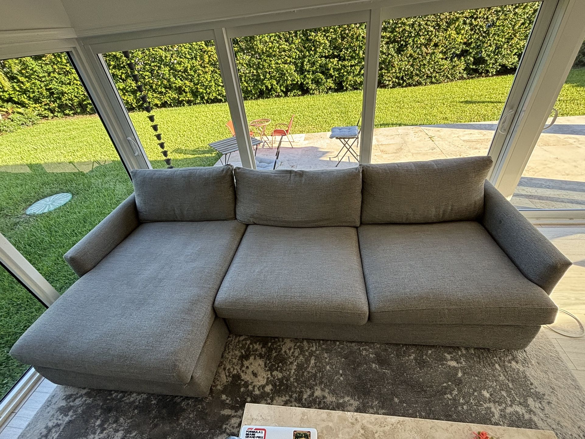 Crate & Barrel Lounge Couch