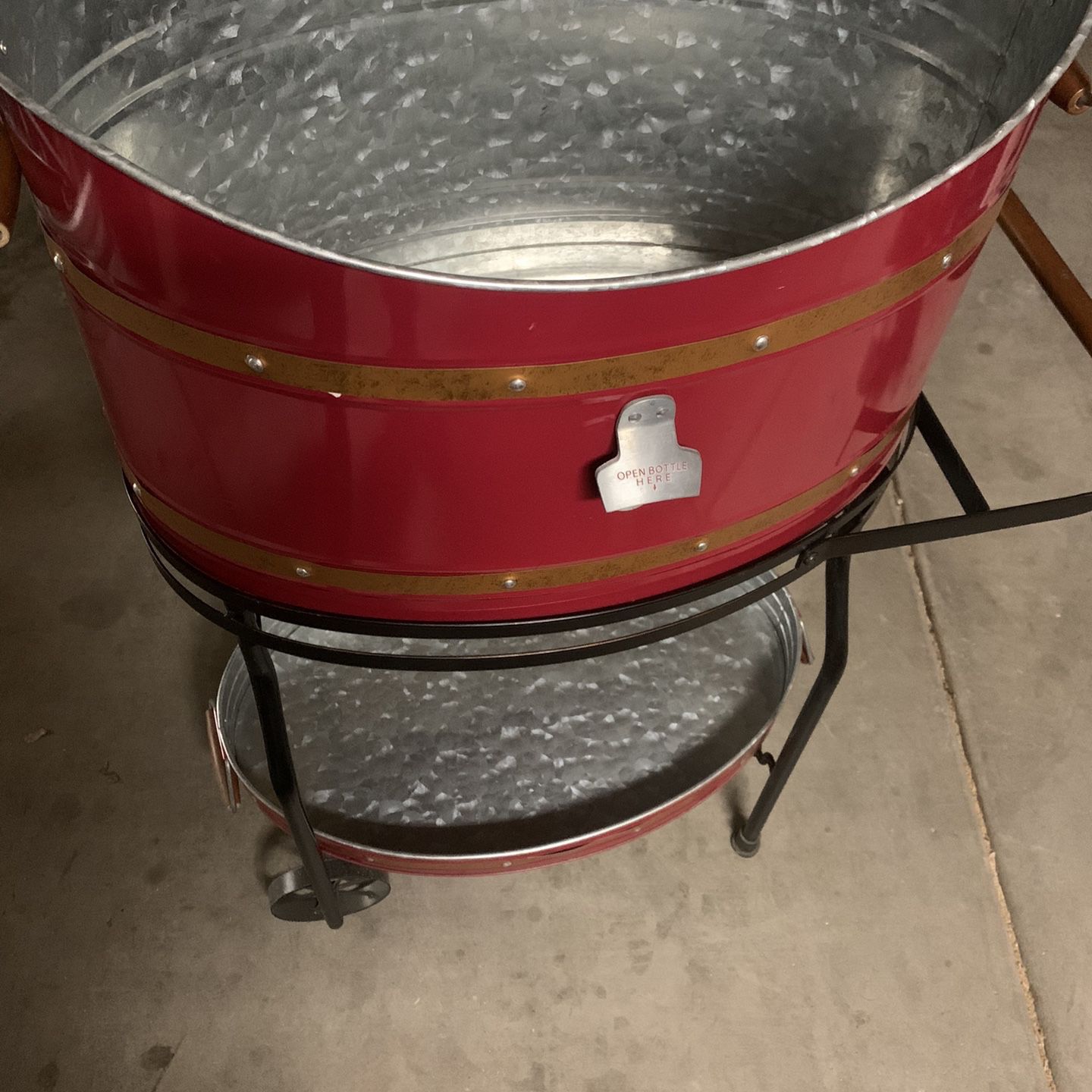 Ice Bucket Cooler With Bottle Opener
