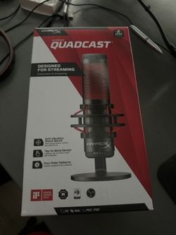 HyperX QuadCast - USB Condenser Gaming Microphone for PC