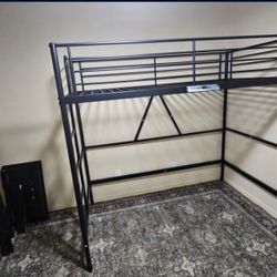 Twin Loft Bed Frame (no mattress, frame only)