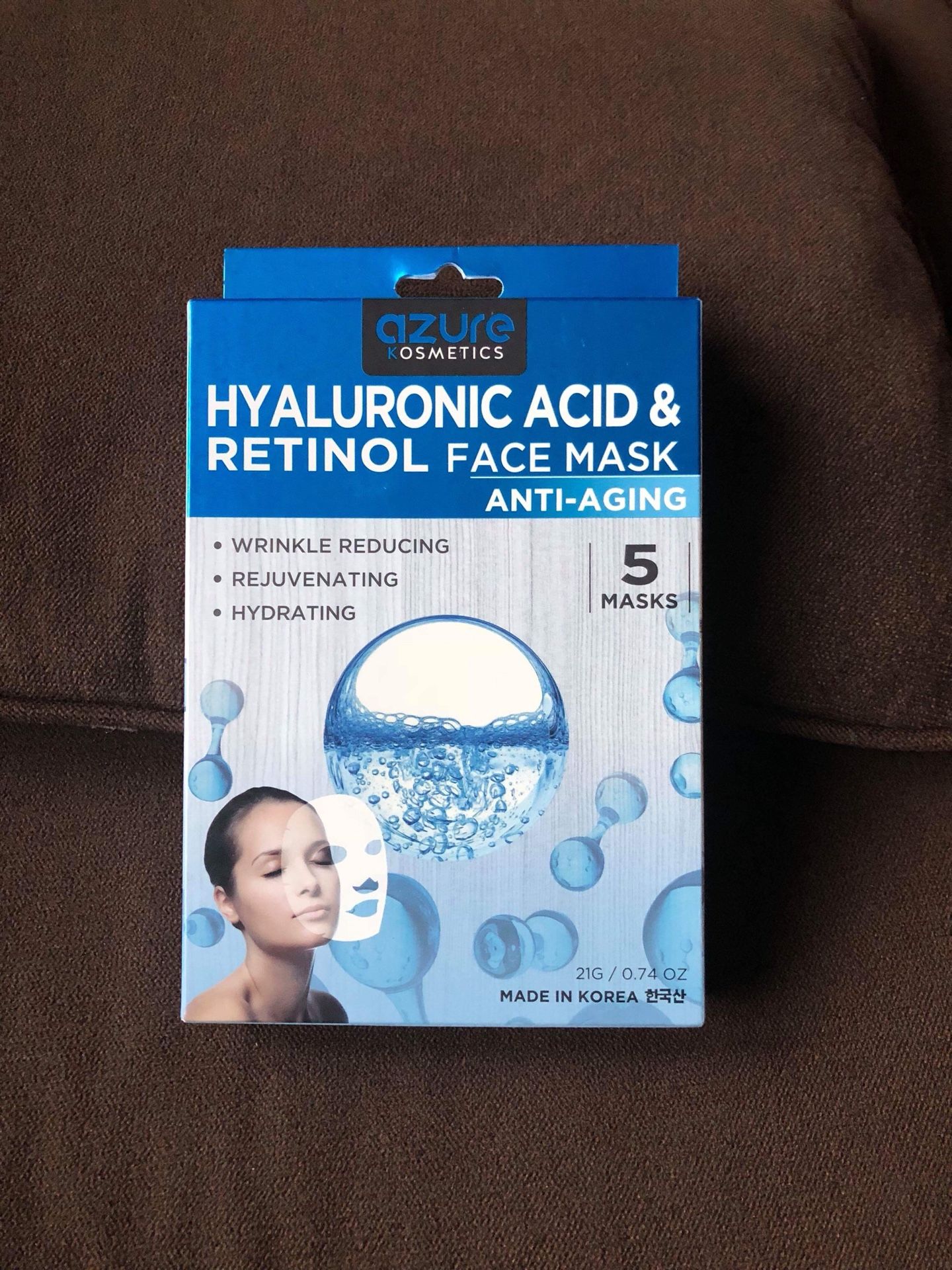 Face mask and under eye pad