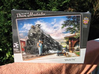 "Whistle Stop" 1000 Piece Jigsaw Puzzle By Master Pieces~New & Sealed