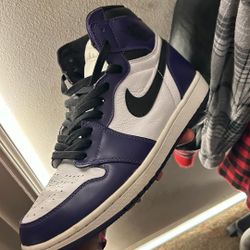 Jordan 1 Court Purples