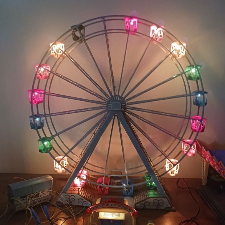 Ferris wheel assembled Kit. 1/87 scale (Read Description)
