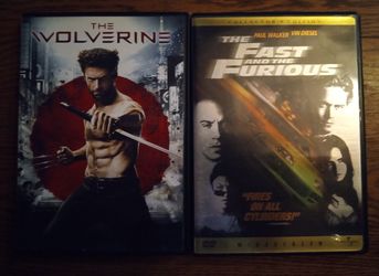 The Wolverine & The Fast & Furious * DVDs