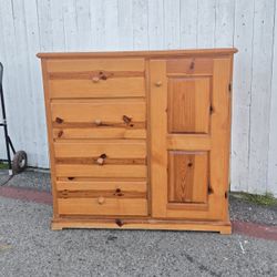 Solid Wood Closet 