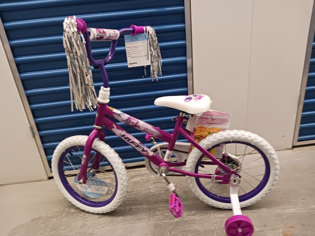Huffy 16 in. Sea Star Girl Kids Bike, Metallic Purple$50