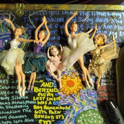 Ballerina Xmas ornaments