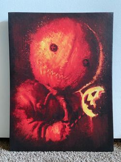 Spirit Halloween Horror Trick R Treat Wall Canvas