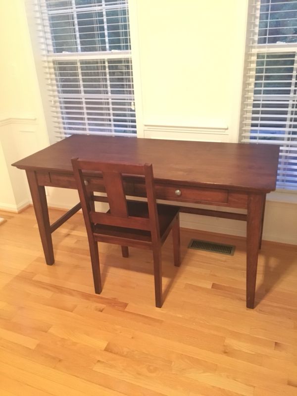 Solid Walnut Office Desk For In Herndon Va Offerup