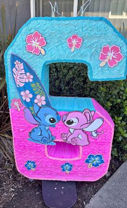 Stitch and Angel piñata