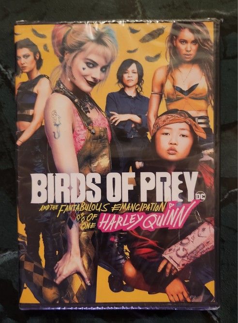Birds Of Prey and the Fantabulous Emancipation of One Harley Quinn DVD Sealed